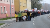 Podczas manifestacji